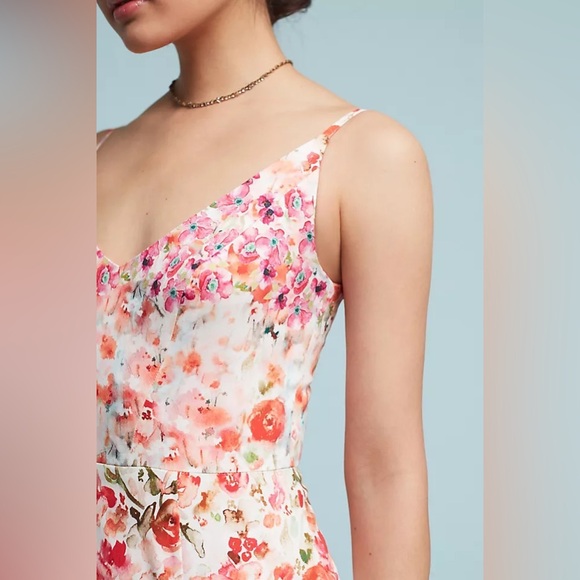 Black Halo All In Bloom Sheath Dress Anthropologie - Picture 3 of 13